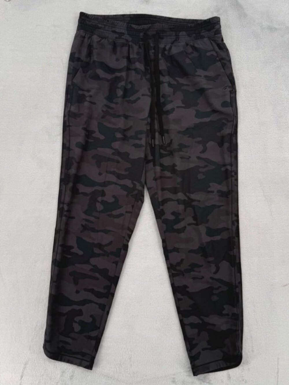 GapFit Camo Track Pants Joggers Grey Camouflage Mens M
